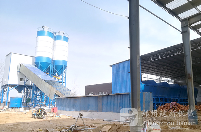 建新机械HZS240混凝土开云手机注册-开云（中国）站设备报价