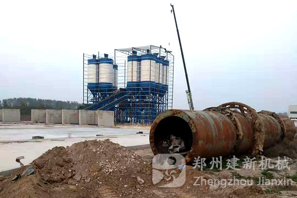 河南商丘双180混凝土开云手机注册-开云（中国）站落成
